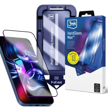 Apsauginis stiklas 3mk HardGlass Max skirtas Google Pixel 10A