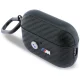 BMW Carbon Metal Logo ausinių dėklas AirPods Pro 3, juodas