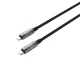 Tech-Protect UB10T USB-C laidas PD240W 100cm, juodas