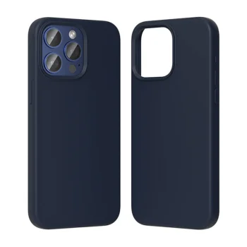 Vention KUFL0-30 silikoninis dėklas su MagSafe skirtas iPhone 15 Pro, mėlynas