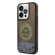 Karl Lagerfeld Liquid Glitter RSG dėklas, skirtas iPhone 14 Pro, juodas