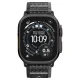 Laikrodžio dirželis Spigen Athlex Air 2 skirtas Apple Watch 44/45/46/49 mm, juodas ir pilkas