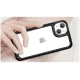 Outer Space Case dėklas telefonui iPhone 14 Plus su geliu rėmeliu, juodas