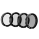 Telesin CPL/ND8/ND16/ND32 filtrų rinkinys, skirtas DJI Osmo Action 3/4/5