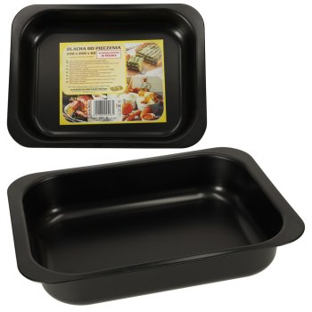 Non-stick Baking Tray Mold (29x22x60cm), Black