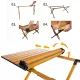 Travel Picnic Folding Table, 90x60cm