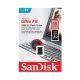 SanDisk Ultra Fit 64GB USB 3.1 atmintinė, 130MB/s, juoda