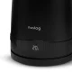 Huslog Retro elektrinis virdulys su temperatūros reguliavimu, 1,7 l, juodas