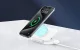 Choetech T616-F 3-in-1 Wireless Charger Stand 15W Foldable White