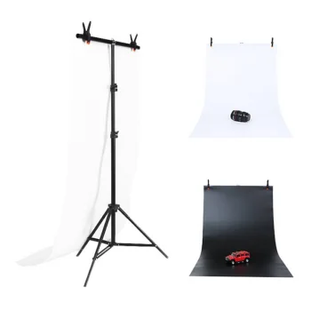 Puluz DCA0976 fono laikiklis 70x200 cm su 2 fonais