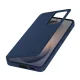 Atverčiamasis dėklas Tech-Protect Smart Wallet telefonui Samsung Galaxy S26 FE, tamsiai mėlynas