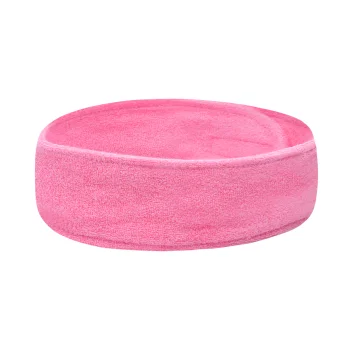 Pink Terry Cloth Cosmetic Headband