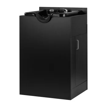 Barber Backwash Unit Gabbiano 5023, Black