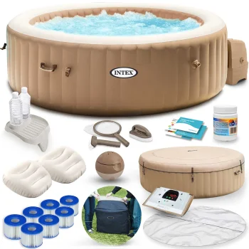 Pripučiamas SPA baseinas su hidromasažu 6 asmenims Intex 28428