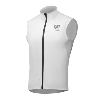 Rockbros TLMJ002 ROAD TO SKY Windproof Cycling Vest L - White