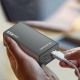Išorinė baterija Wozinsky K65+ 65W 30000mAh, pilka