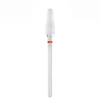 Exo Pro Ceramic Nail Drill Bit, Rounded Cone, Medium (Blue), Ø 5.5 mm