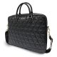 Guess Quilted nešiojamojo kompiuterio krepšys 16\", juodas