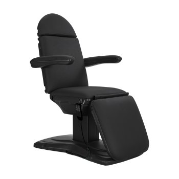 Elektrinis kosmetologinis gultas Sillon Eclipse, 3 varikliai, juodas