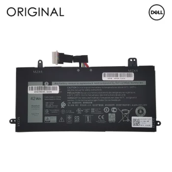 Original Notebook Battery Dell J0PGR, 42Wh, 5250mAh, 7.6V
