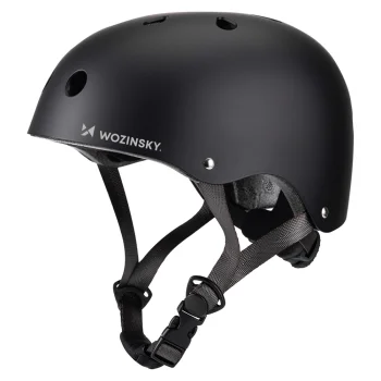 Wozinsky HT-38CM BMX/Paspirtukų Šalmas M (54-58cm), Juodas