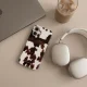 Tech-Protect Lamano MagSafe dėklas telefonui iPhone 17, rudas ir baltas