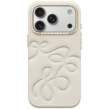 Uniq Coehl Cloude dėklas iPhone 18 Pro / 17 Pro su magnetiniu įkrovimu, smėlio spalvos