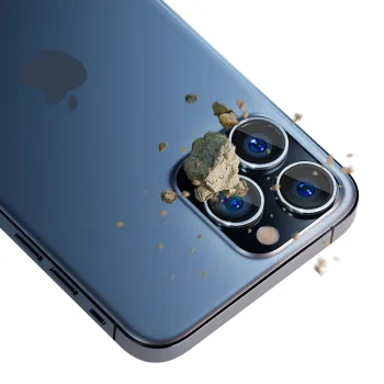 3mk Lens Protection Pro Camera Glass for iPhone 14 Plus – Gold