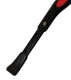 Adjustable bicycle kickstand with non-slip tip, black