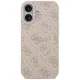 Guess 4G Ring Classic Logo MagSafe dėklas iPhone 17, rožinis