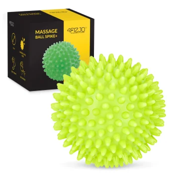 4Fizjo SPIKE+ Spiky Massage Ball, 9 cm, Green