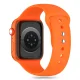 Tech-Protect Silicone Strap for Apple Watch 4 / 5 6 7 8 9 SE ULTRA 1 2 (42 44 45 49 mm) - orange