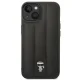 Karl Lagerfeld Puffy Ikonik Pin dėklas telefonui iPhone 14 / 15 Plus, juodas