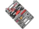 Dviračių įrankių rinkinys, 44 vnt., su lagaminu