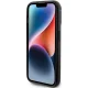 Karl Lagerfeld dėklas iPhone 15 Pro su kristalais, juodas