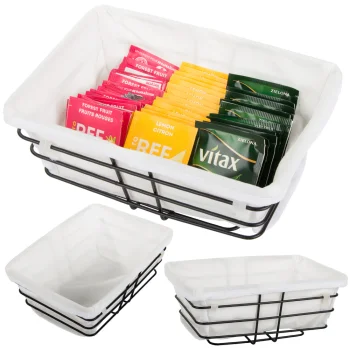 Kitchen and Bathroom Basket Shelf Organaizer, Different colours