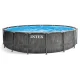 Karkasinis baseinas Intex 26742 457 x 122 cm su siurbliu ir priedais