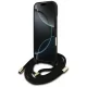 Guess 4G Big Logo Cord Strap Crossbody dėklas iPhone 17, rudas