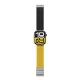 2 vnt. AmazingThing Blend Band dirželių Apple Watch 45/46/49mm, geltona-juoda/juoda