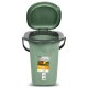 GreenBlue GB320GG nešiojamas tualetas, žalias/pilkas