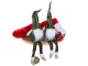 Plush Christmas Gnome Decoration, Scandinavian Tomte Figurine, 50 cm, Green