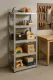 ModernHome Heavy-Duty Garage Shelving Unit 205x120x45 cm 5 Adjustable Shelves 875 kg