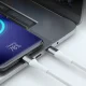 Laidas 3mk Hyper Cable N-SERIES USB-C į USB-C 100W 1m, baltas
