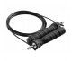 4Fizjo 371 Weighted Boxing Jump Rope, 3 m, Black