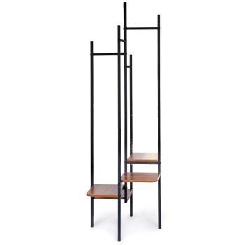 Pastatoma drabužių kabykla su lentynomis ModernHome 133171