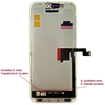 Ekranas iPhone 16 Pro Max, LTPO Soft OLED, 120 Hz, 6.86"