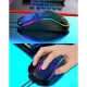 USB optinė žaidimų pelė su LED RGB apšvietimu