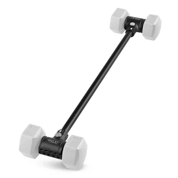 Dumbbell to Barbell Converter 4FIZJO 103 cm, Black
