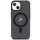 BMW Signature MagSafe dėklas iPhone 15 Plus / 14 Plus telefonui, juodas