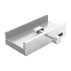 Orico MH4PU USB šakotuvas su tvirtinimo spaustuvu 4x USB-A 3.0, sidabrinis